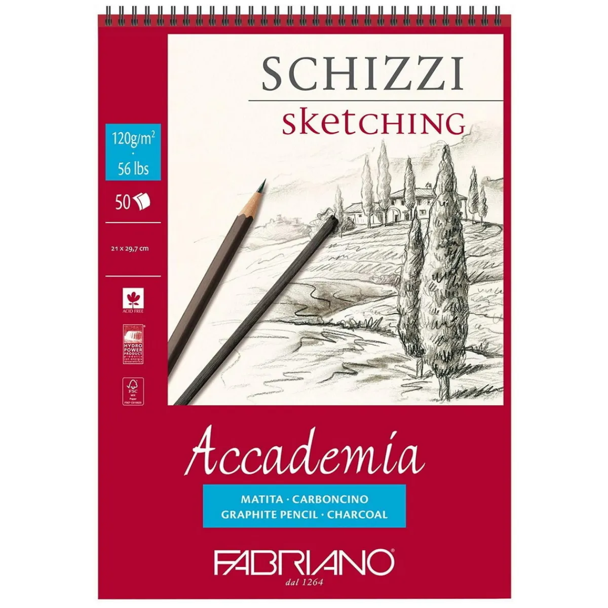 Fabriano Accademia Skissblock 120g A4