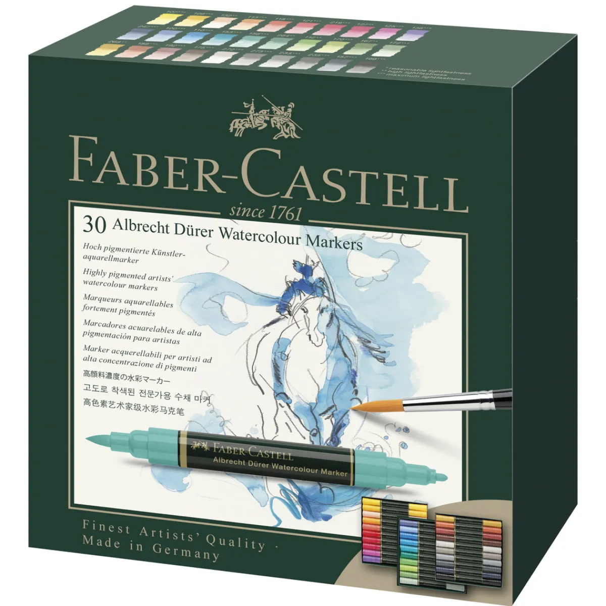 Faber-Castell A.Dürer watercol. marker 30st | Akvarell- & Vattenfärgspennor