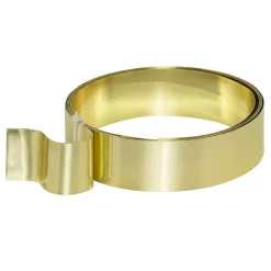 Panduro Hobby Aluminiumband guldfärgat, längd 2 meter, bredd 30 mm