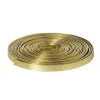 Panduro Hobby Aluminiumband mässingsfärgat, längd 3 meter, bredd 5 mm