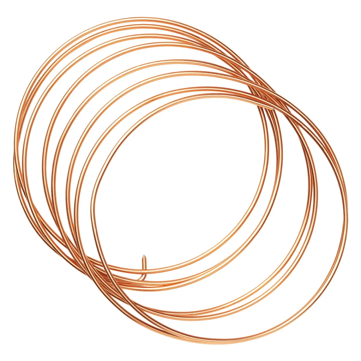 Panduro Hobby Aluminiumtråd kopparfärgad, längd 3 meter, Ø2,5 mm | Metalltråd