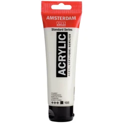 Amsterdam Acrylic akrylfärg 120 ml Titanium White 105 | Akrylfärger
