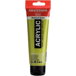 Amsterdam Acrylic akrylfärg 120 ml Olive Green Light 621 | Akrylfärger