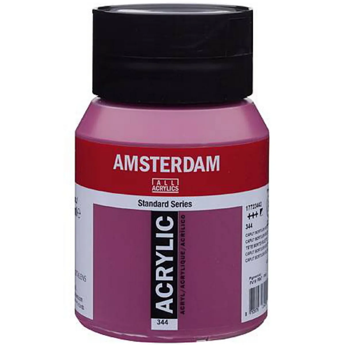 Amsterdam Acrylic akrylfärg 500 ml Caput Mortum Violet 344 | Akrylfärger