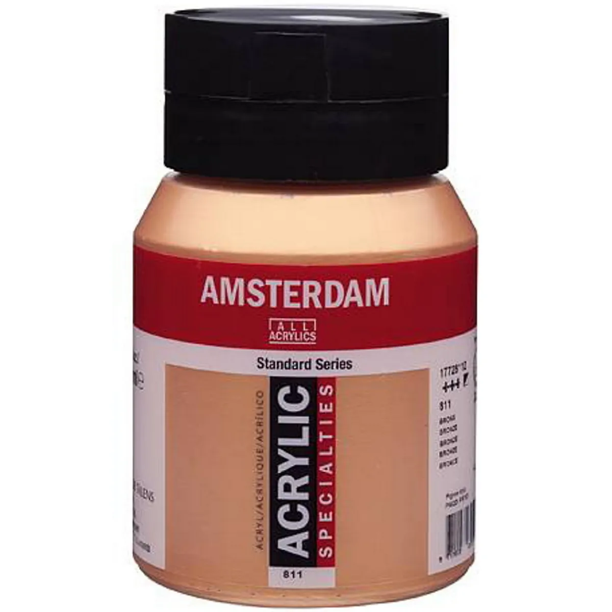 Amsterdam Acrylic akrylfärg 500 ml Bronze 811 | Akrylfärger