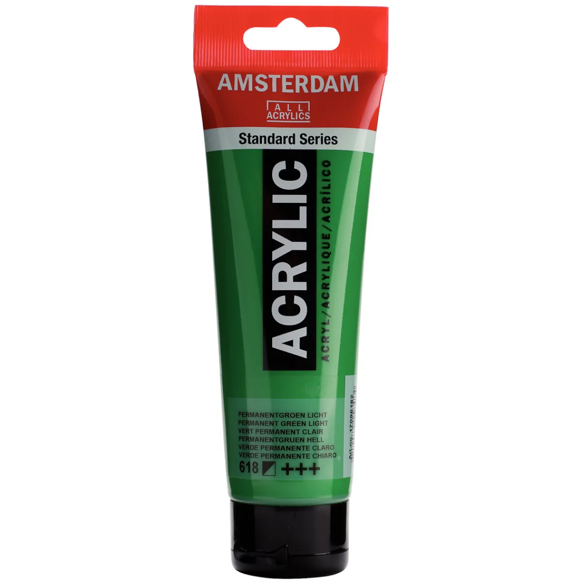 Amsterdam Acrylic akrylfärg 120 ml Permanent Green Light 618 | Akrylfärger