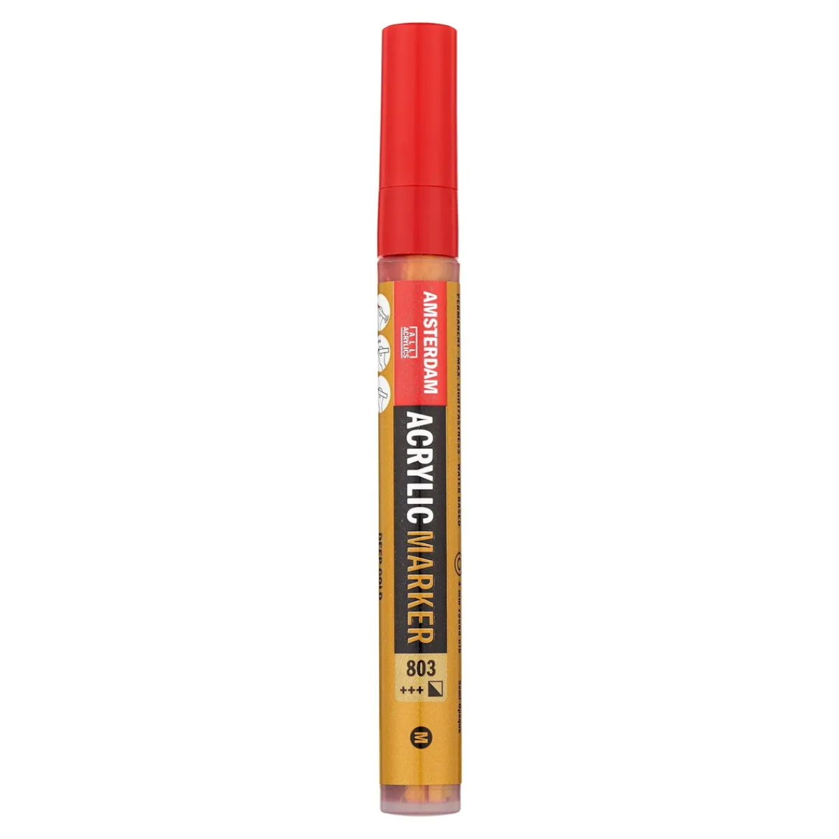 Amsterdam akrylmarker 4 mm Deep Gold - 803
