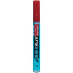Amsterdam akrylmarker 4 mm Sky Blue Light - 551 | Tuschpennor & Markers