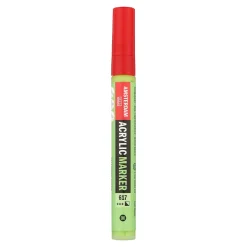 Amsterdam akrylmarker 4 mm Yellowish Green - 617 | Tuschpennor & Markers