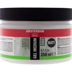 Amsterdam Gel Med Matt 250ml | Målarmedier