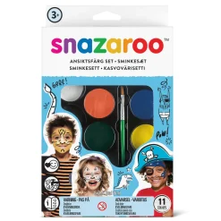 Snazaroo Ansiktsfärg Adventure kit | Barn Ansiktsfärg