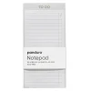 Panduro Hobby Anteckningsblock To-do, organisera vardagen och projekt, 9×18 cm, 60 ark