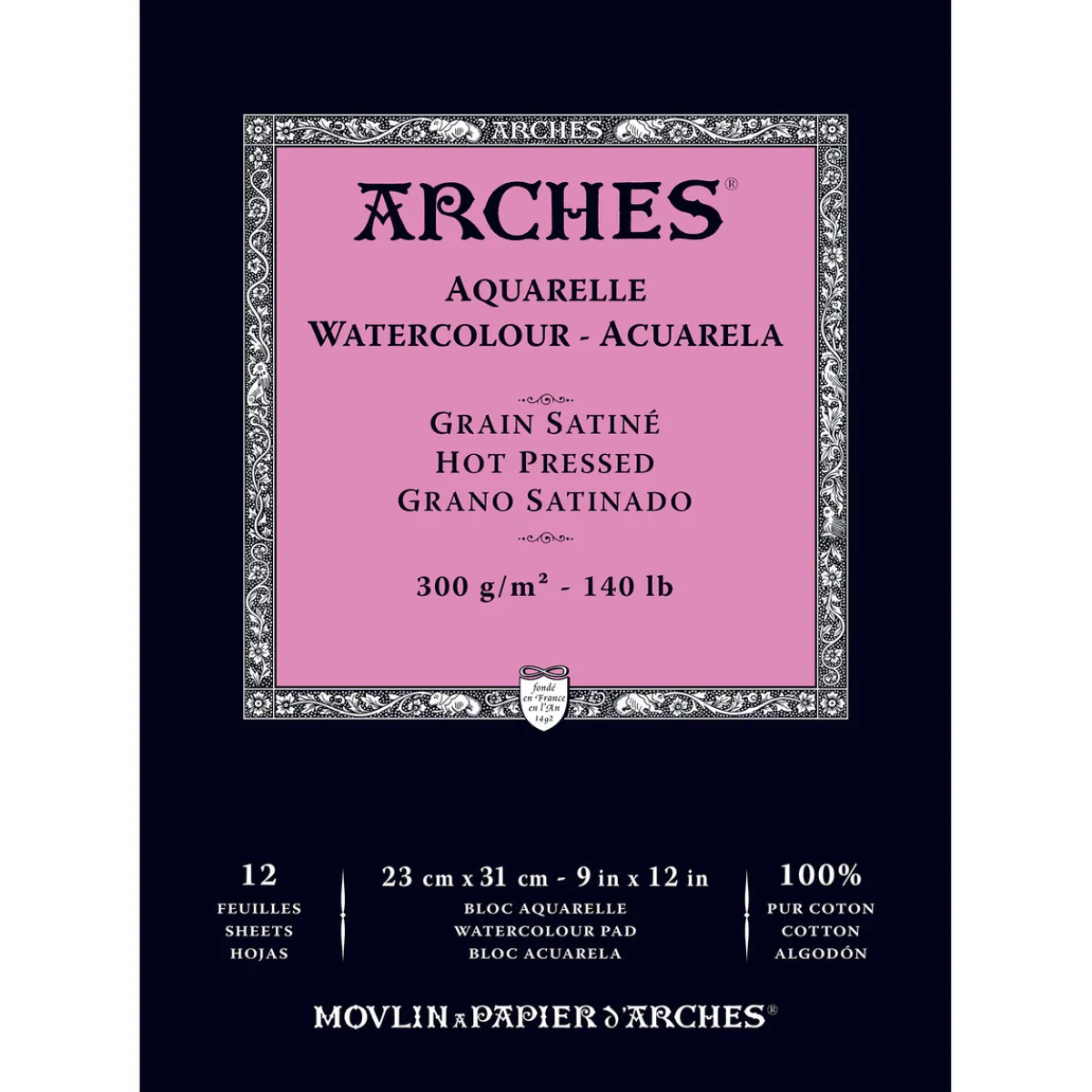 Arches akv.block GS 23x31 300g