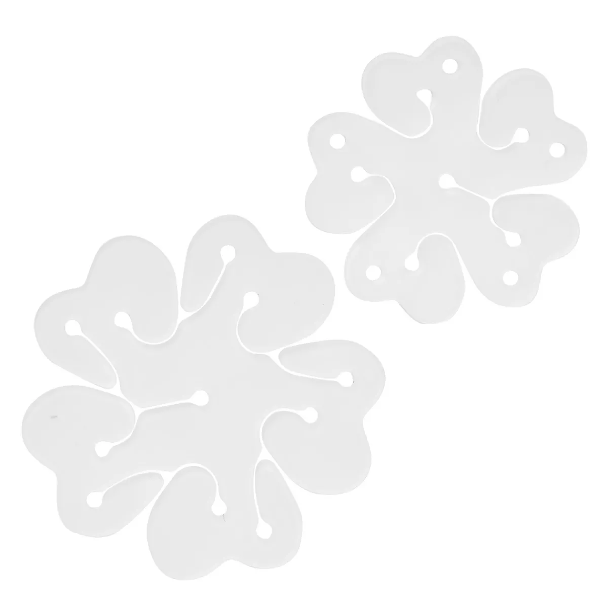 Barn Panduro Hobby Ballongclip blomma 6 st. Skapa vackra blommor av ballonger! Ø6 cm / Ø8 cm