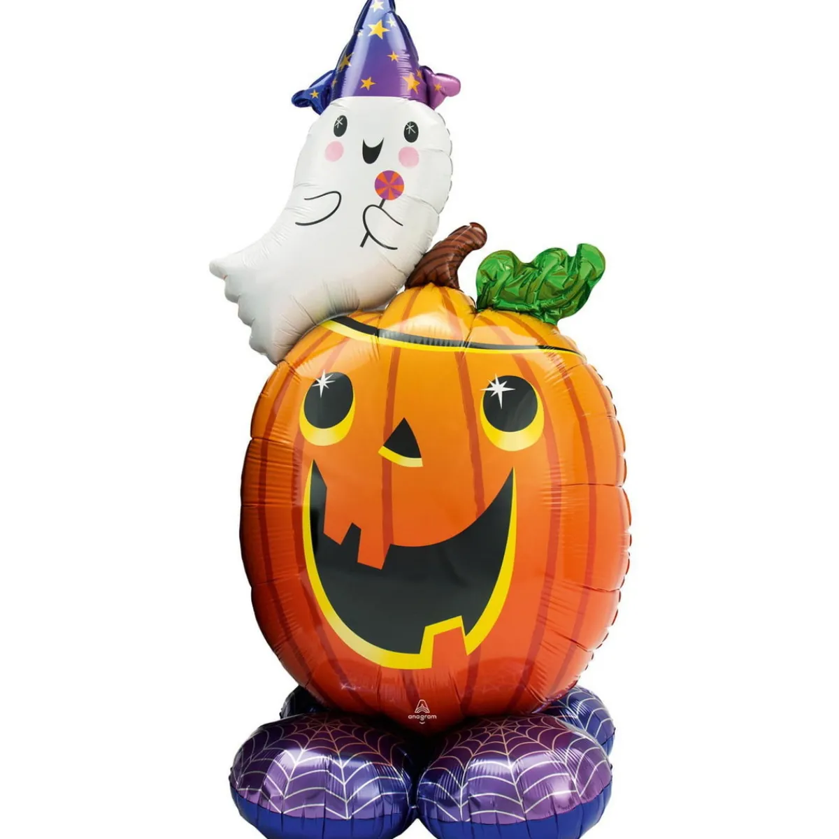 Barn Amscan Ballong glada pumpan & spöket 70×142 cm – perfekt för halloween-festen