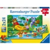 Ravensburger Barnpussel 2x24 Bear Family | Barn Barnpussel