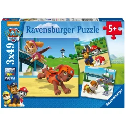 Barn Ravensburger Barnpussel 3x49 Paw Patrol