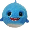TY Beanie Bouncers Fins Shark – snälla och studsiga hajen Fins! Ø7,5 cm | Barn Gosedjur