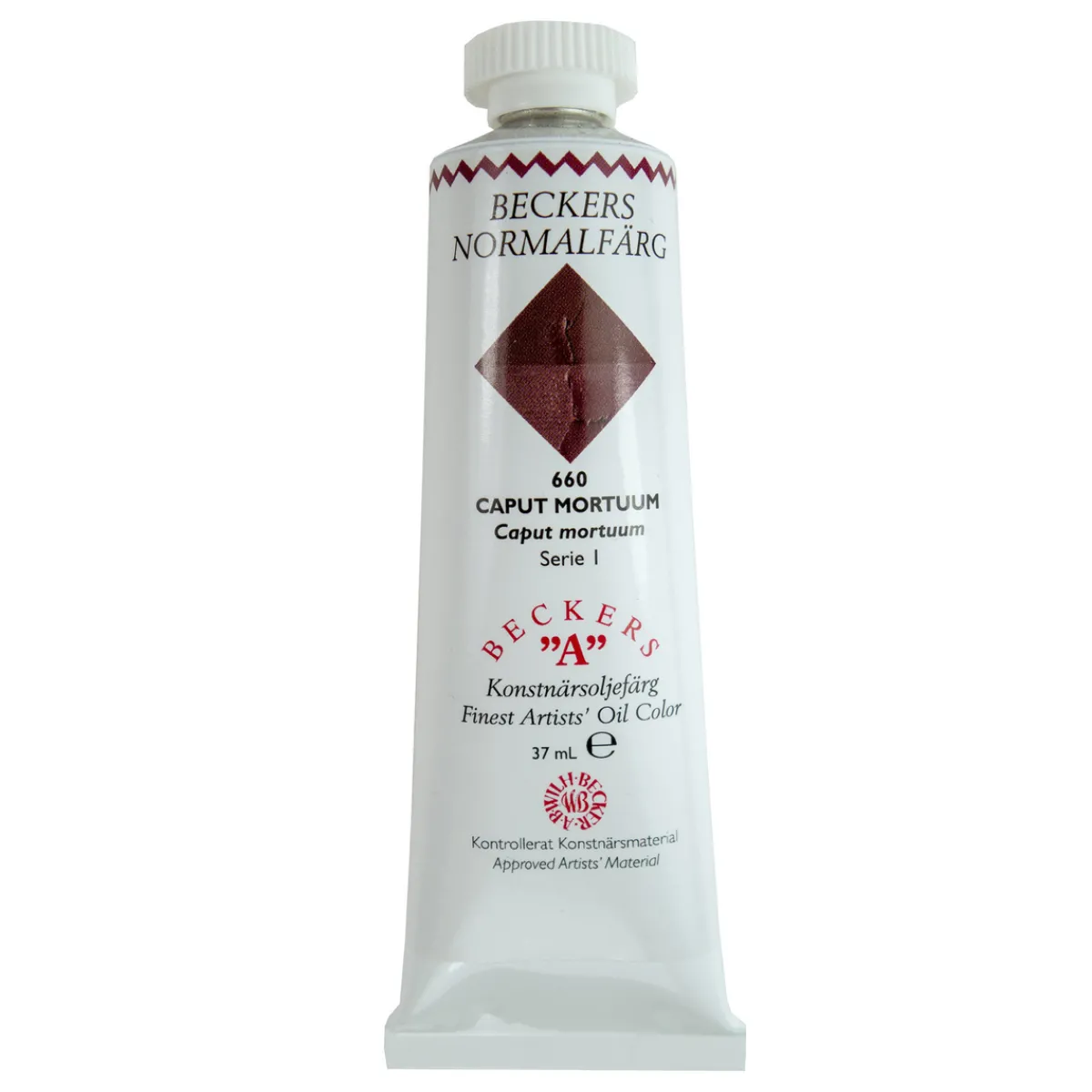 Beckers Oil Beckers A Caput Mortuum | Oljefärger