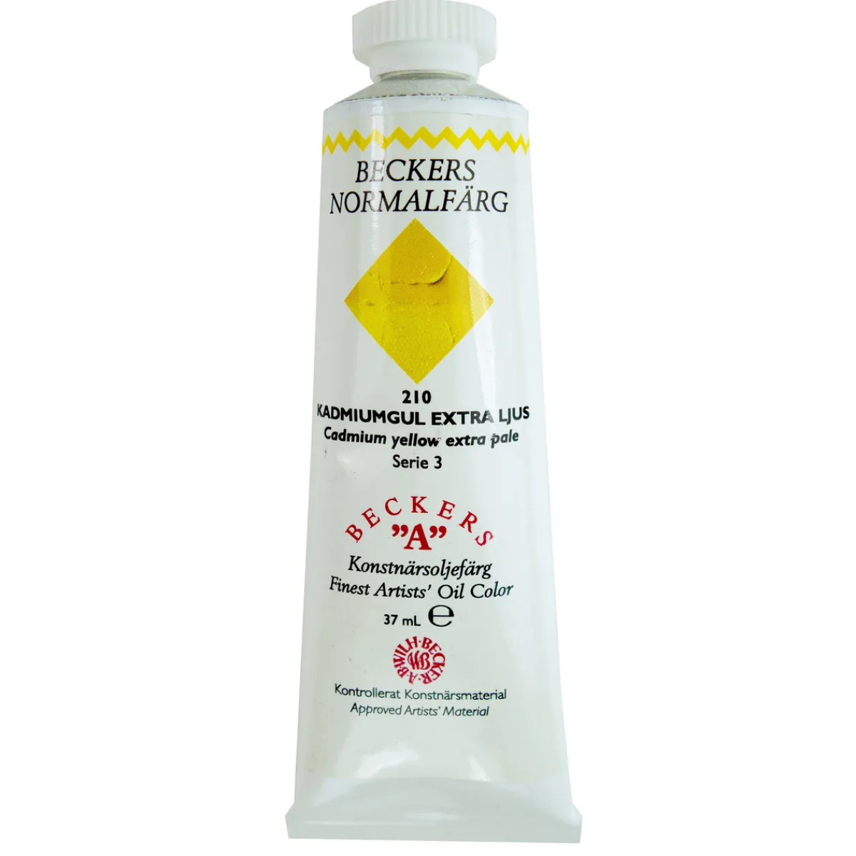 Beckers Oil Beckers A Kadmiumgul ex-ljus | Oljefärger