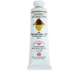 Beckers Oil Beckers A Transp. Järnoxidgul | Oljefärger