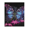 Panduro Hobby Bling Dots Glow, diamond painting för barn självlysande fjäril 33×40 cm | Barn Bling-Dots