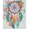 Barn Panduro Hobby Bling Dots Glow, diamond painting för barn 8+ år – självlysande drömfångare 30×40 cm