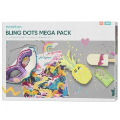 Panduro Hobby Bling Dots Mega Pack – allting blir finare med bling dots! | Barn Bling-Dots