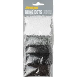 Barn Panduro Hobby Bling Dots Refill Neutral Ø3 mm – 5 påsar bling dots i neutrala färger