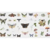 Panduro Hobby Bokmärken med massor av vackra fjärilar, 3 ark à 16,5×23,5 cm