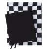 Panduro Hobby Bokomslag av stretchtyg, skyddsomslag för böcker – rutigt 2-pack, 18×33 & 23×27 cm | Barn Skolmaterial