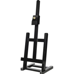 Panduro Hobby Bordsstaffli, svart. Höjd 44 cm, bredd 15,5 cm, djup 16 cm | Stafflier