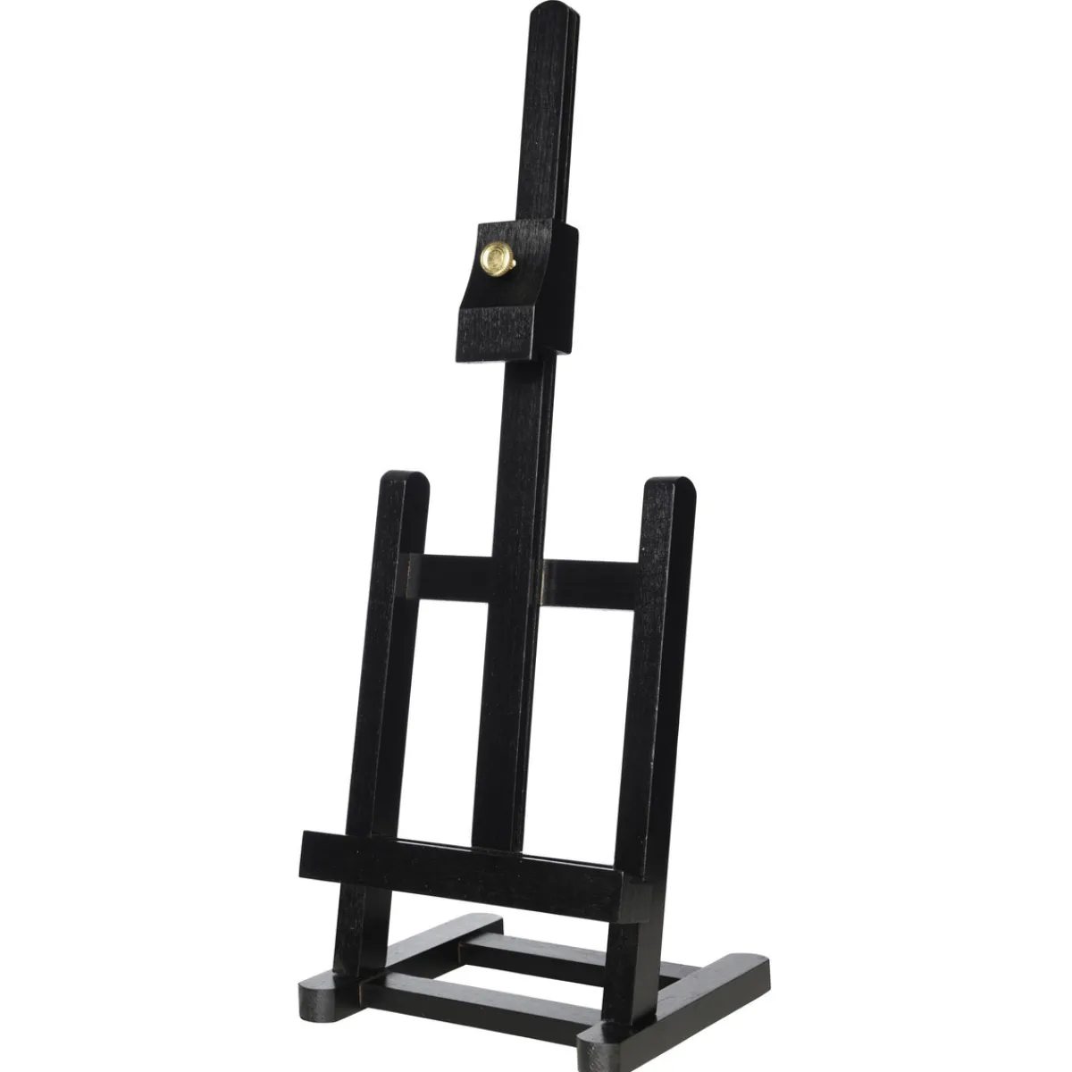 Panduro Hobby Bordsstaffli, svart. Höjd 44 cm, bredd 15,5 cm, djup 16 cm | Stafflier