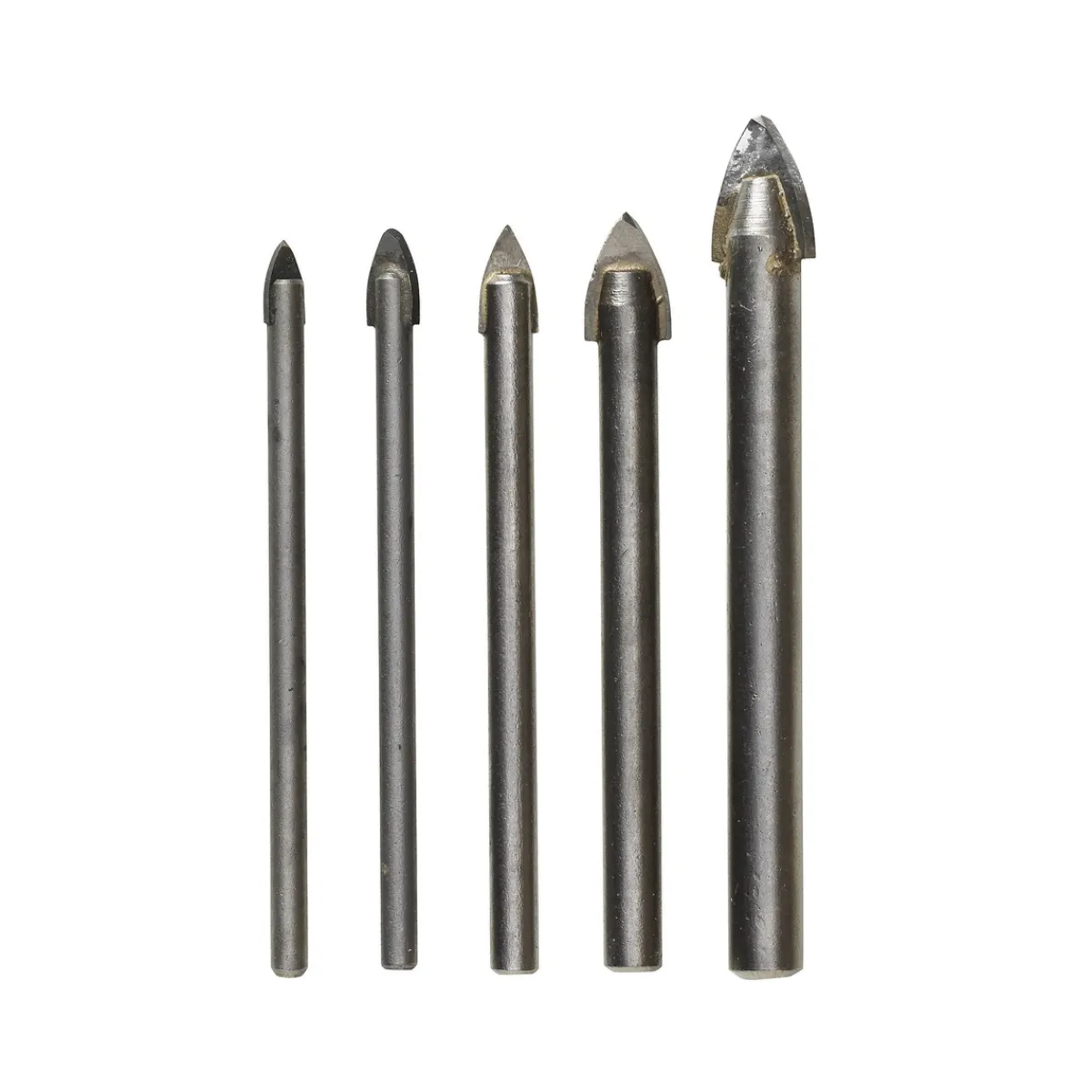 Panduro Hobby Borr, keramikborr för keramik och lergods, 5 st. Ø4, 5, 6, 8 och 10 mm