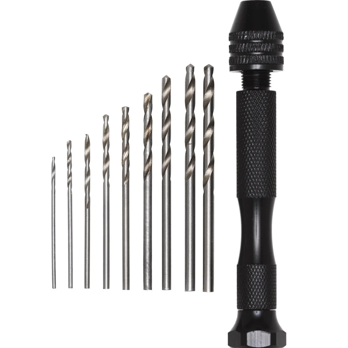 Panduro Hobby Borr-kit mini, handborr i ministorlek med 6 bits, 0,8 – 3 mm