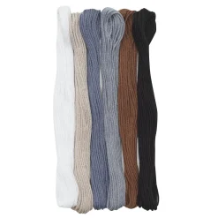 Panduro Hobby Broderigarn basfärger 6 st/8 m | Broderitråd