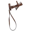 Barn Panduro Hobby Brunt ergonomiskt träns med tyglar till käpphäst och hobby horse