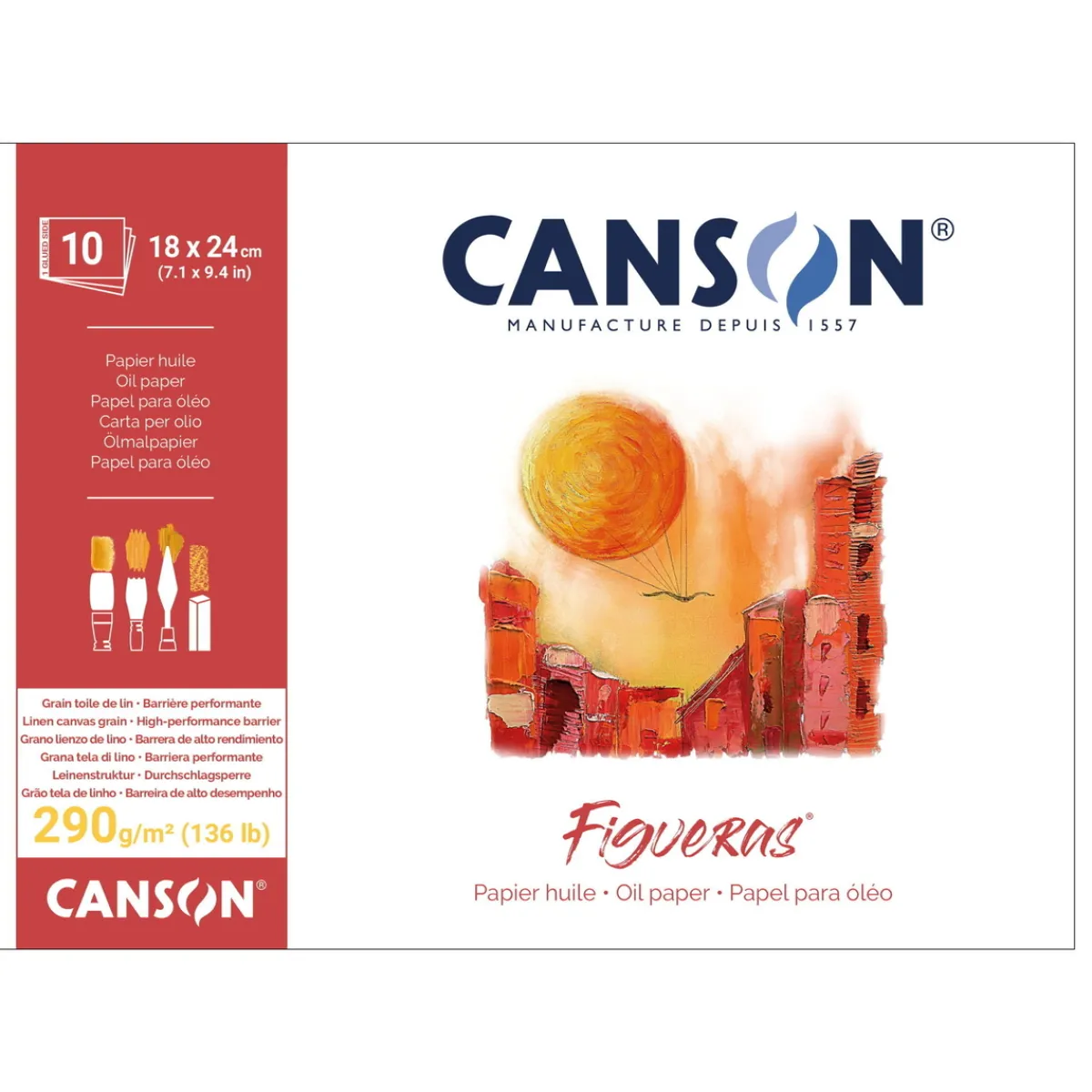 Canson Figueras 18x24 cm | Block