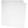 Panduro Hobby Canvas Panel – 6 st. vita canvaser / målardukar A4 (210×297 mm), 3 mm tjocklek