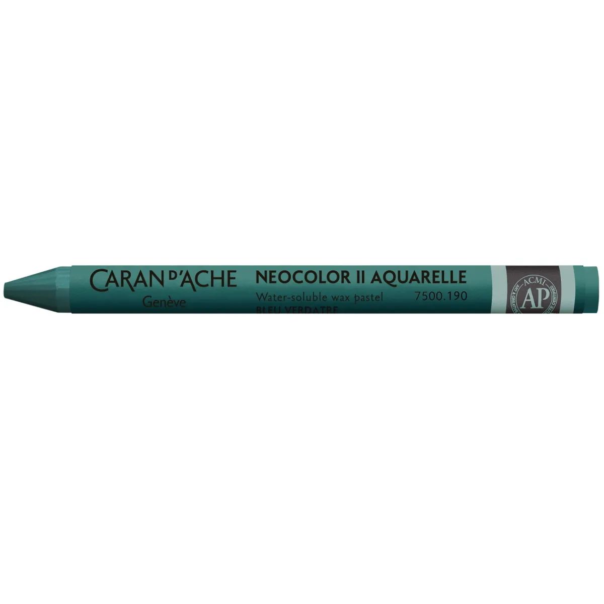 CDA Caran D Ache Caran d'Ache akvarellkrita Neocolor II 190 Greenish Blue | Kritor