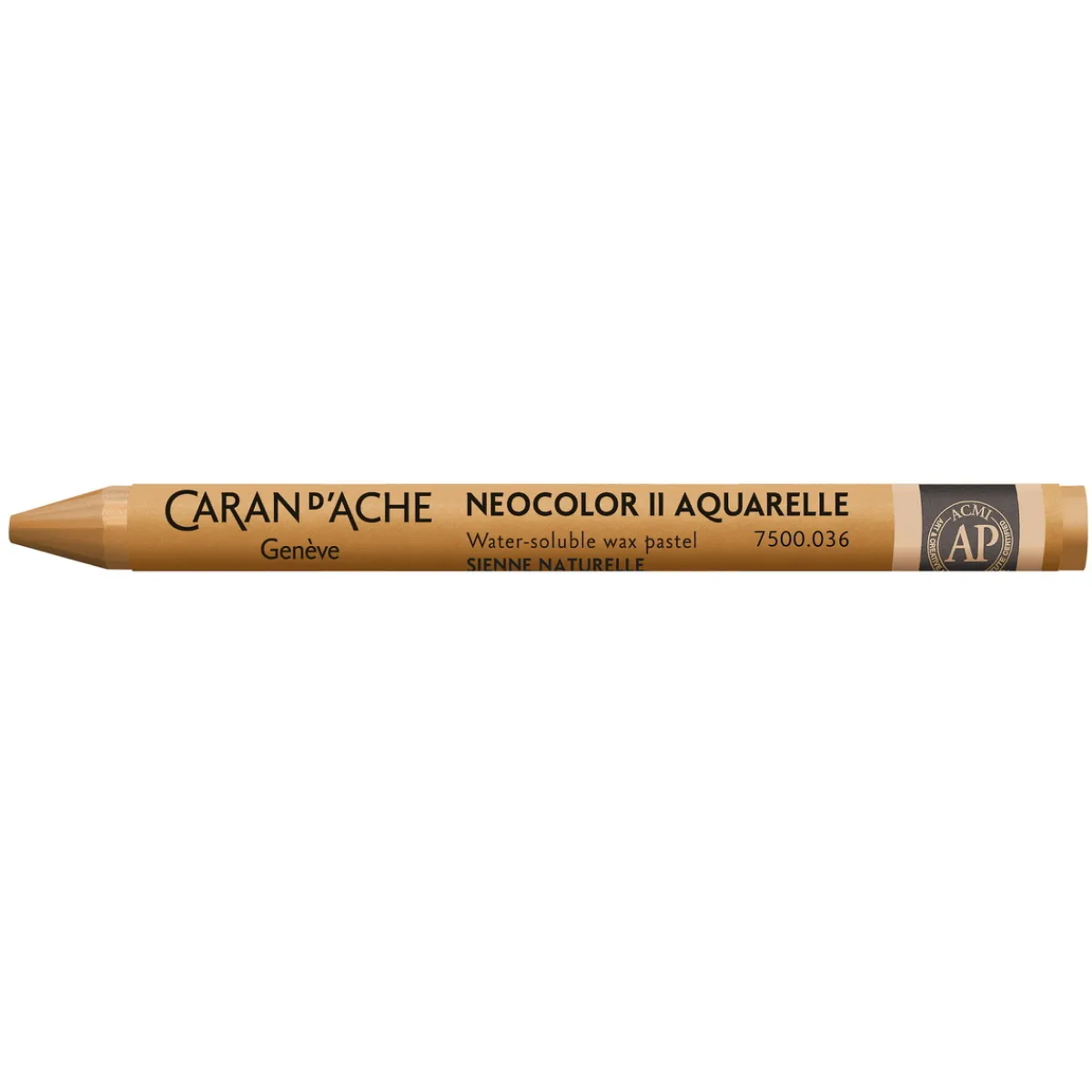 CDA Caran D Ache Caran d'Ache akvarellkrita Neocolor II 036 Raw Sienna | Kritor