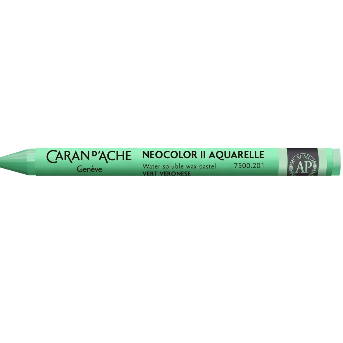 CDA Caran D Ache Caran d'Ache akvarellkrita Neocolor II 201 Veronese Green | Kritor