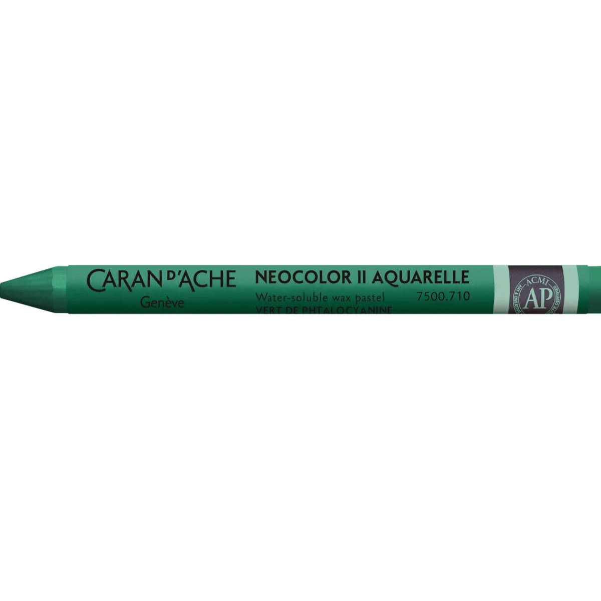 CDA Caran D Ache Caran d'Ache akvarellkrita Neocolor II 710 Phthalocyanine Green