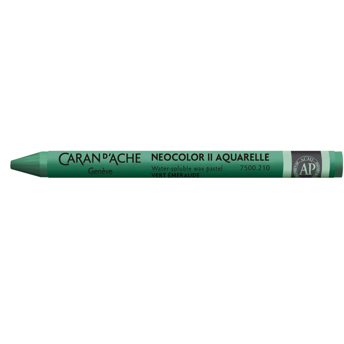 CDA Caran D Ache Caran d'Ache akvarellkrita Neocolor II 210 Emerald | Kritor