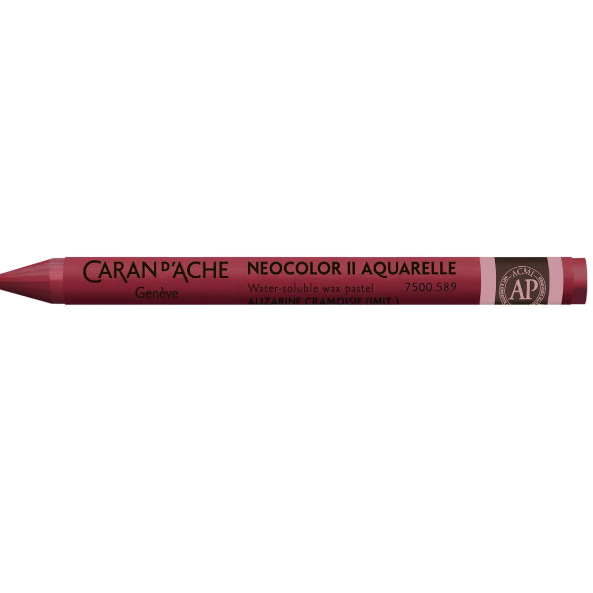 CDA Caran D Ache Caran d'Ache akvarellkrita Neocolor II 589 Crimson Alizarin (hue)