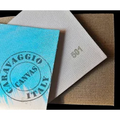 CaraVaggio målarduk 501, 210 cm bred, 75% bomull / 25% polyester, medium gräng, 330 g/m²