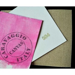 CaraVaggio målarduk 504, 160 cm bred, 100% polyester, fin gräng, 215 g/m² | Målarduk Metervara