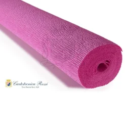 Cartotecnica Rossi kräppapper 550 – magenta, 180 g rulle (144 g/m²) à 50×250 cm | Crepepapper