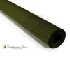 Cartotecnica Rossi kräppapper 388 – mörk olivgrön, 90 g rulle (120 g/m²) à 50×150 cm | Crepepapper
