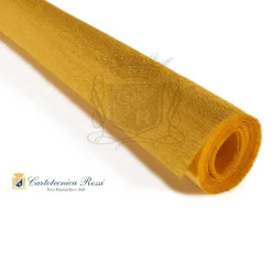 Cartotecnica Rossi kräppapper 370 – apelsin, 90 g rulle (120 g/m²) à 50×150 cm | Crepepapper